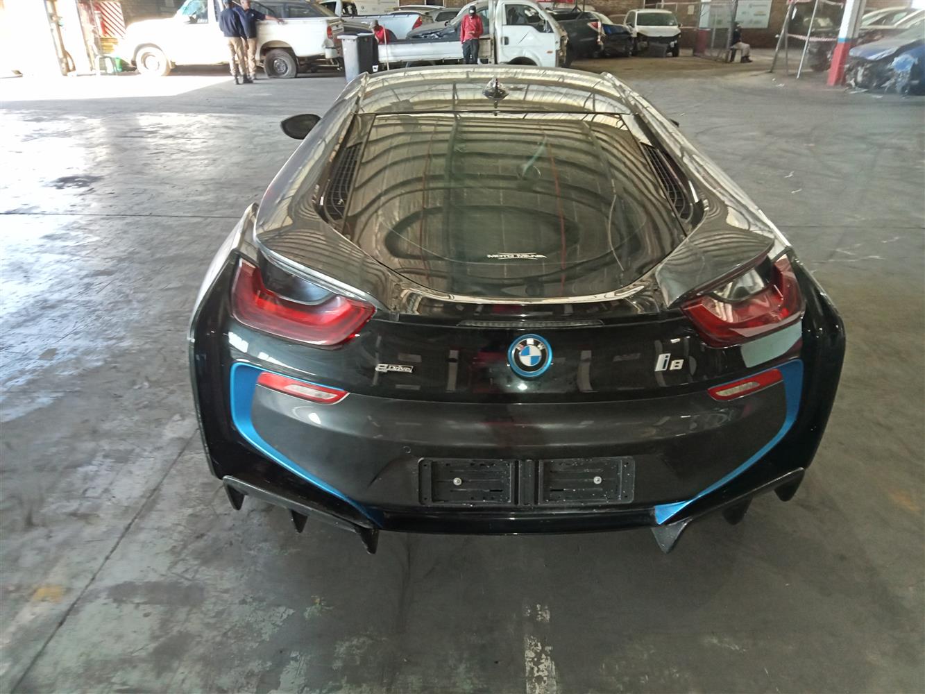 18i8 Rear Auction Nation - BMW i8