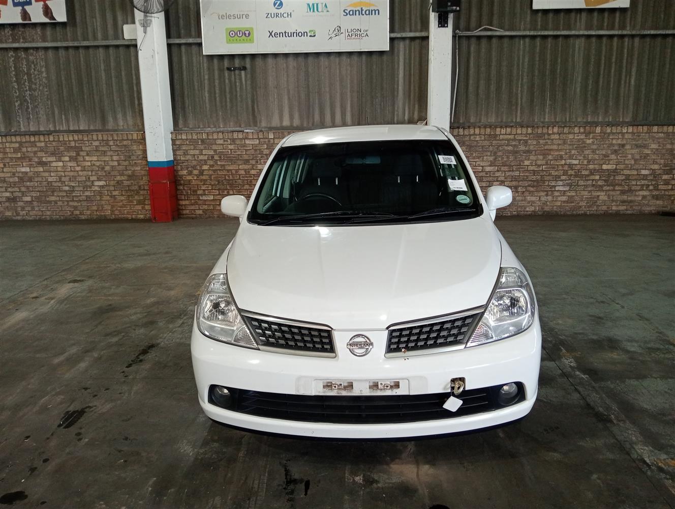 Tiida Front Auction Nation - NISSAN TIIDA