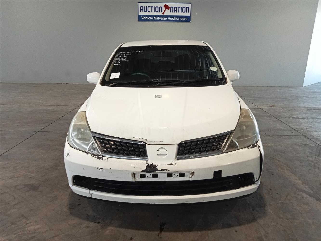 Tiida Front Auction Nation - NISSAN TIIDA