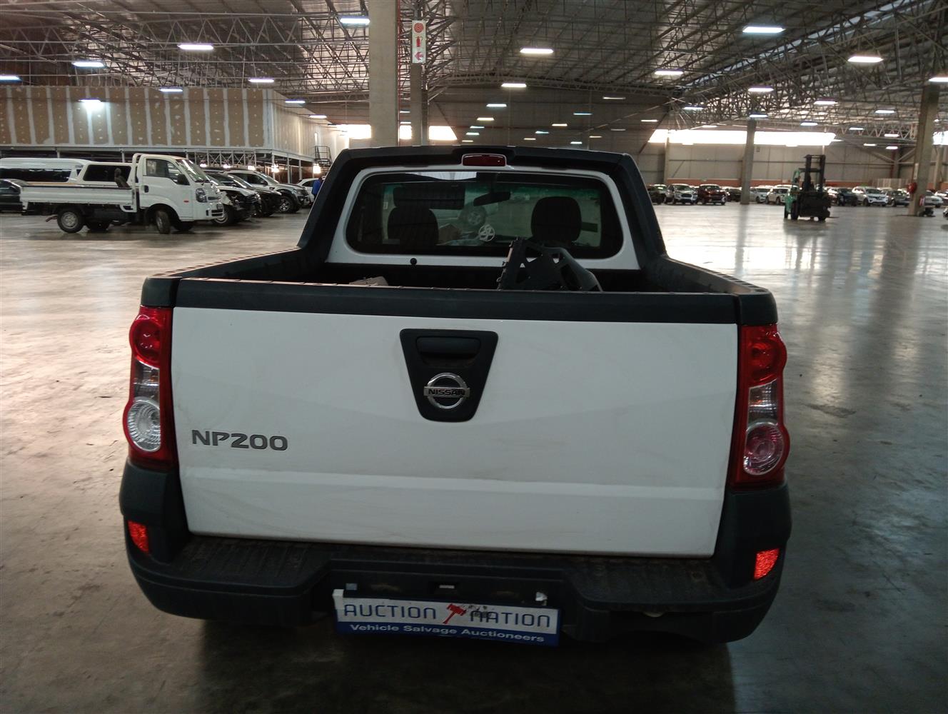 Np200 Rear Auction Nation - NISSAN NP200 1,6 S P/U S/C