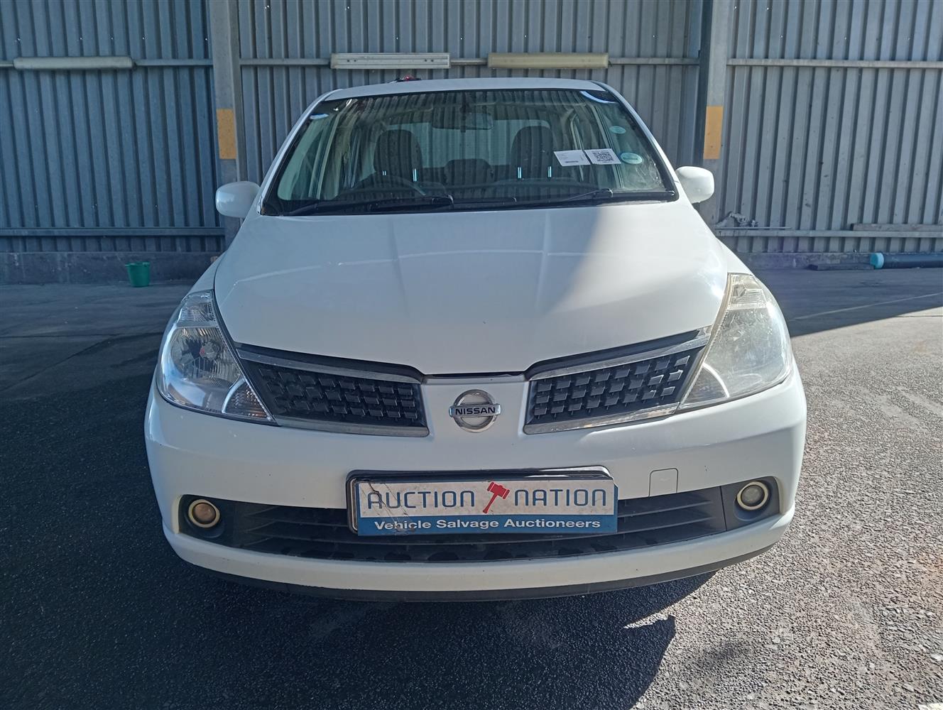 Tiida Front Auction Nation - NISSAN TIIDA