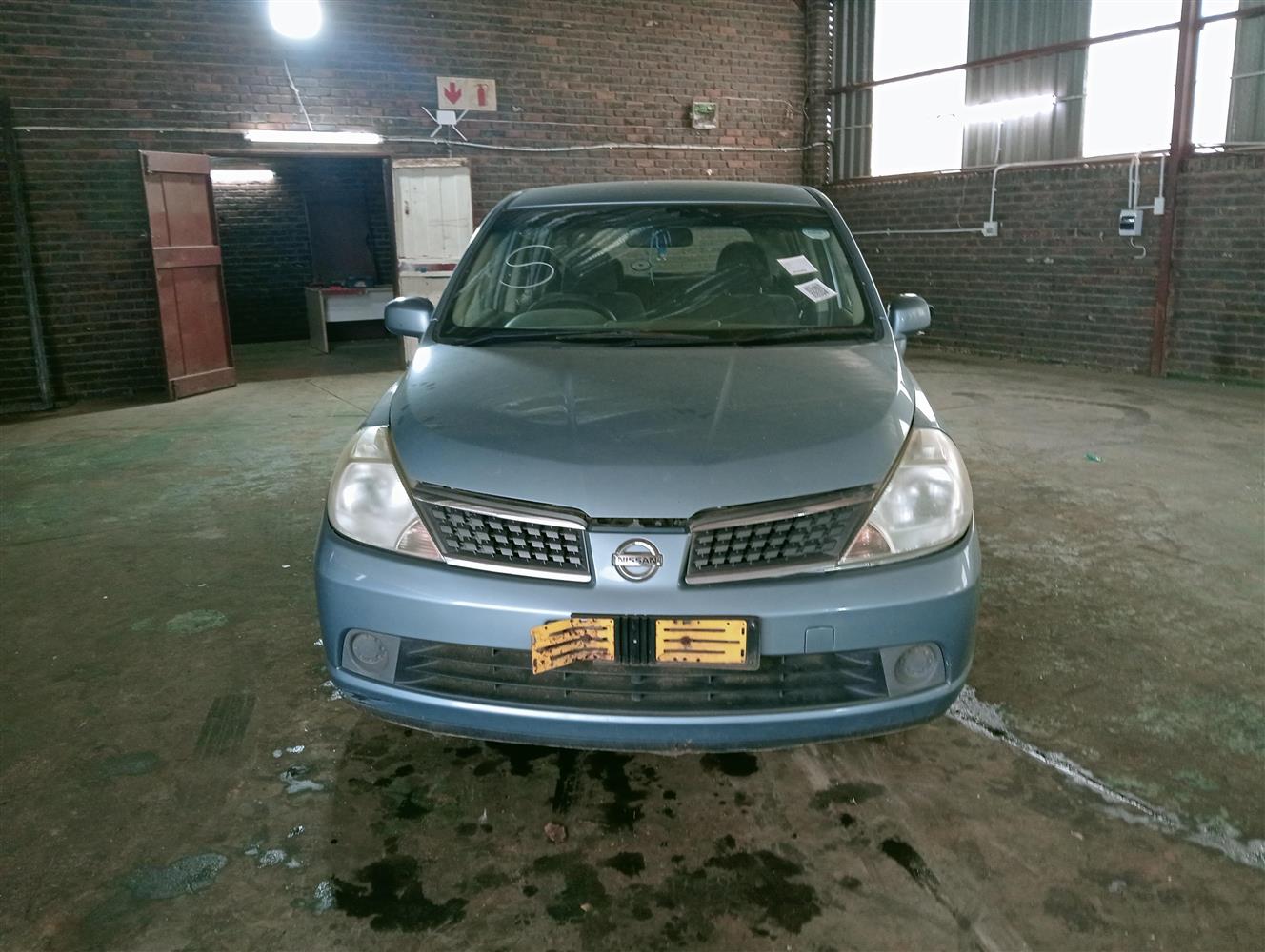 Tiida Front Auction Nation - NISSAN Tiida