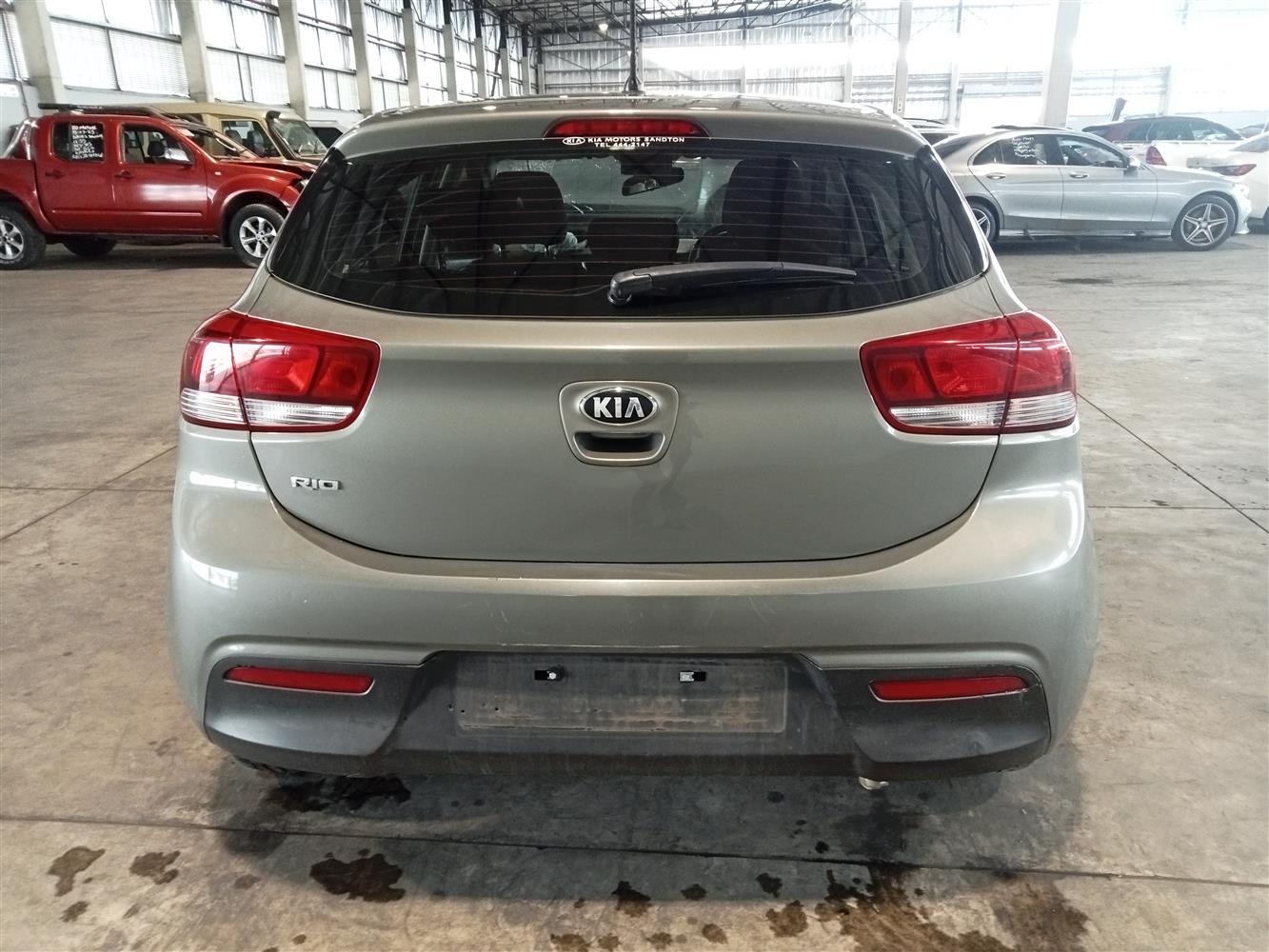 Olderkia Rio Rear Auction Nation - KIA RIO