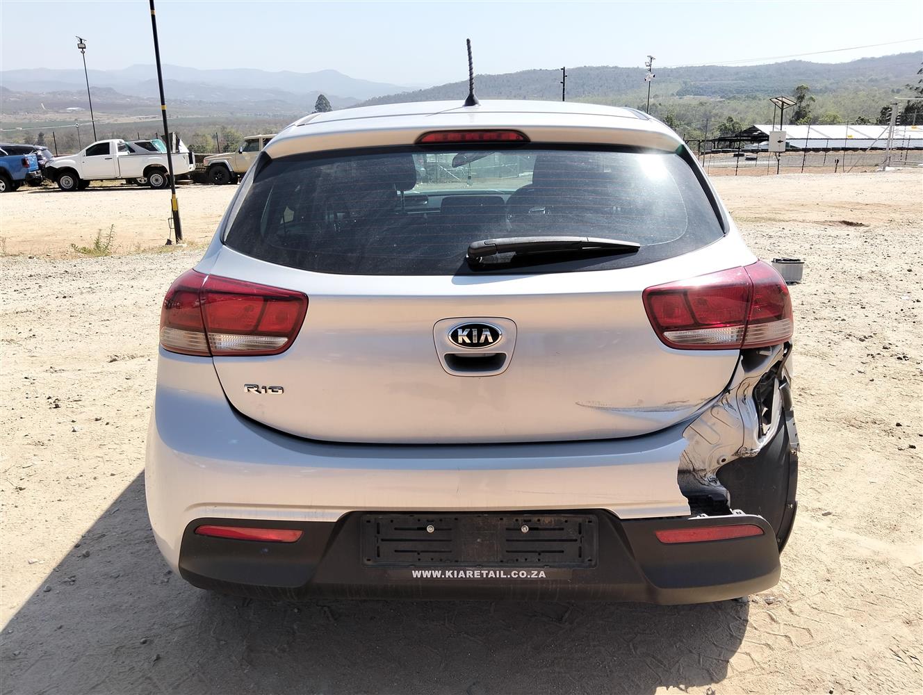 Olderkia Rio Rear Auction Nation - KIA RIO 1.2 5DR