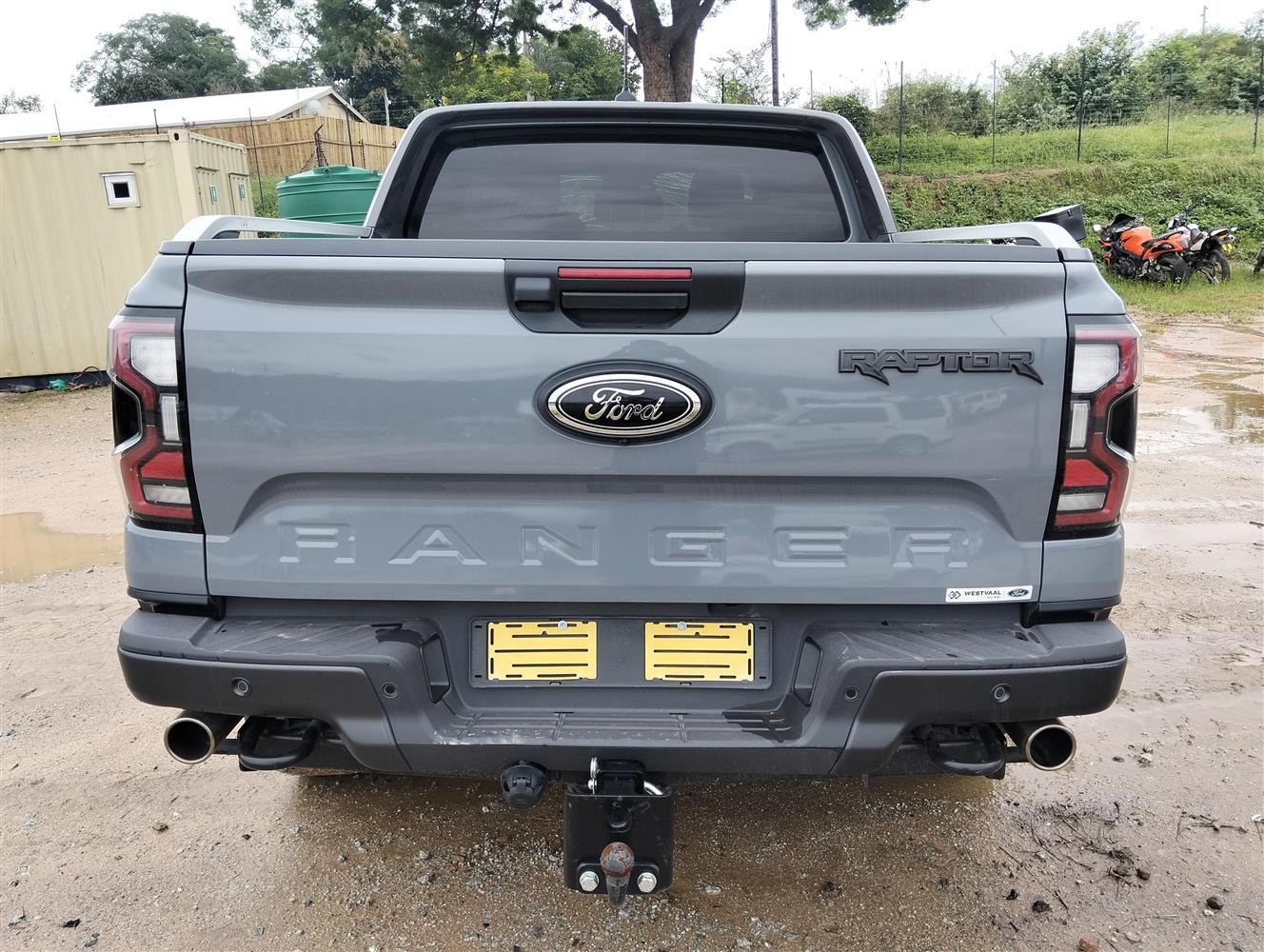 Mazda Ranger Copy Rear Auction Nation - FORD RANGER