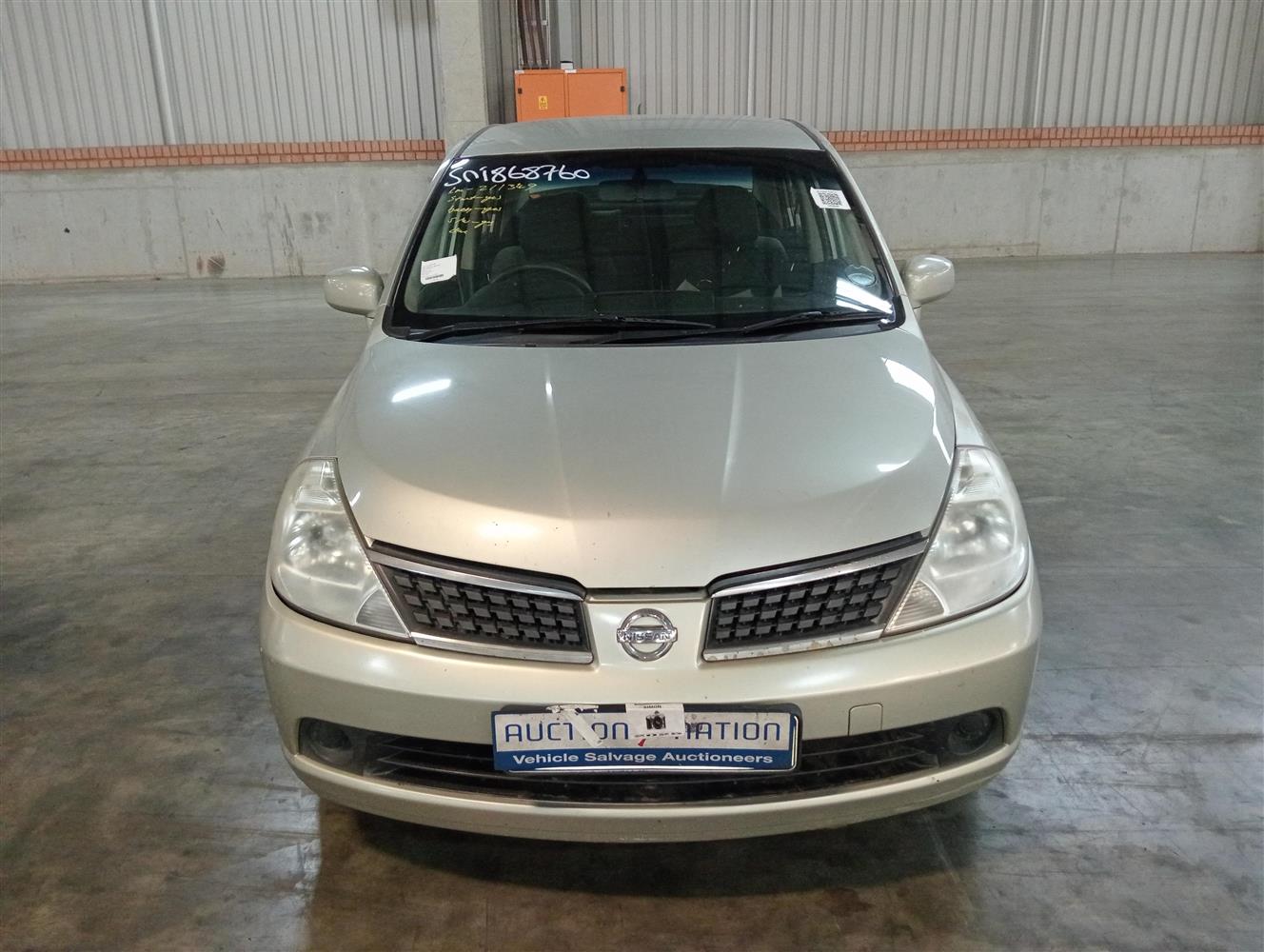 Tiida Front Auction Nation - NISSAN TIIDA