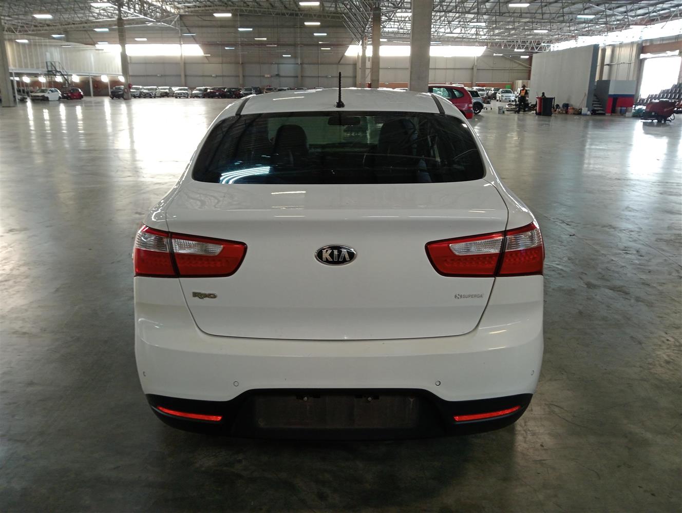 Kia Rio 2014 Rear Auction Nation - 2014 RIO KIA RIO1.4 TEC (4DR) A/T