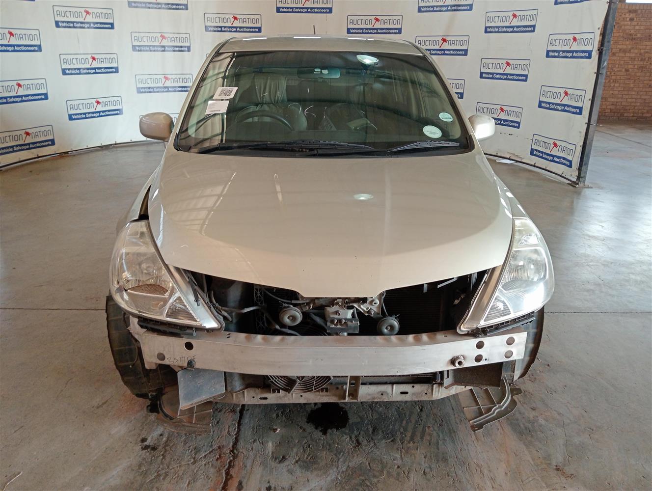 Tiida Front Auction Nation - NISSAN TIIDA