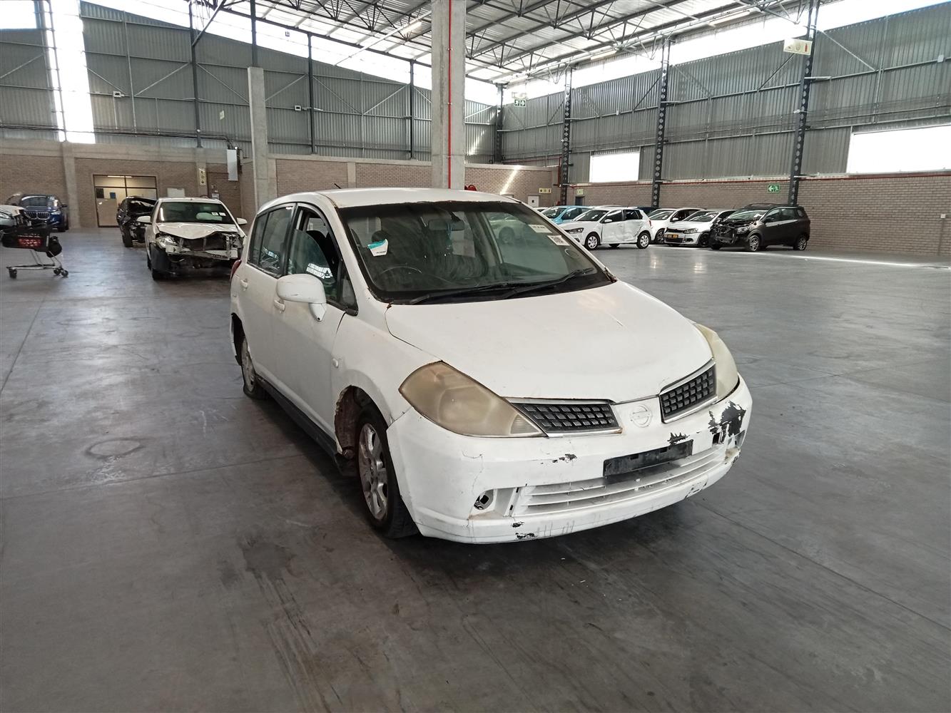 Tiida Front Auction Nation - NISSAN TIIDA