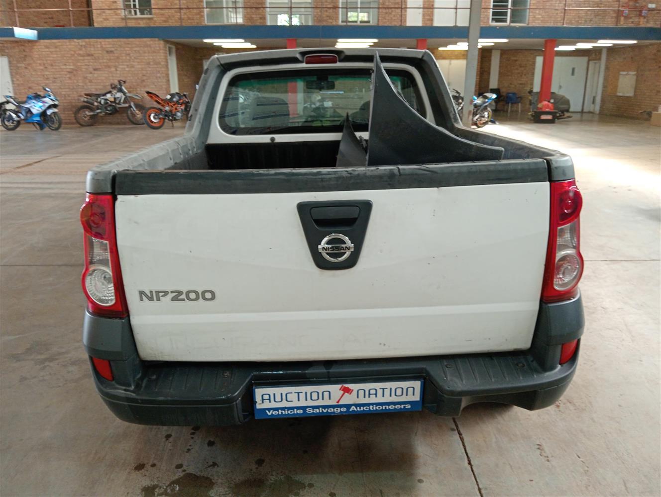 Np200 Rear Auction Nation - NISSAN NP200 1.5 DCi A/C SAFETY PACK P/U S/C
