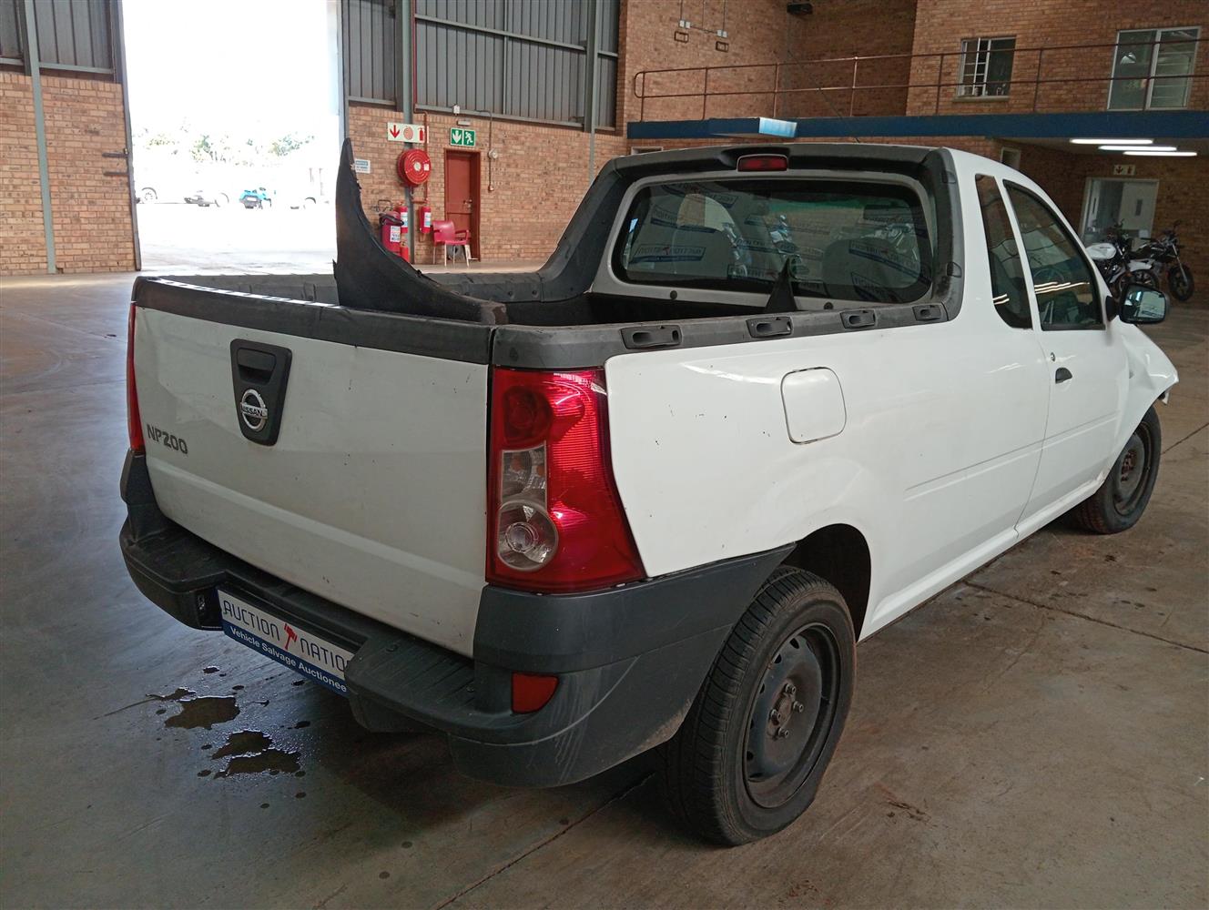 Np200 Rear Panel Auction Nation - NISSAN NP200 1.5 DCi A/C SAFETY PACK P/U S/C