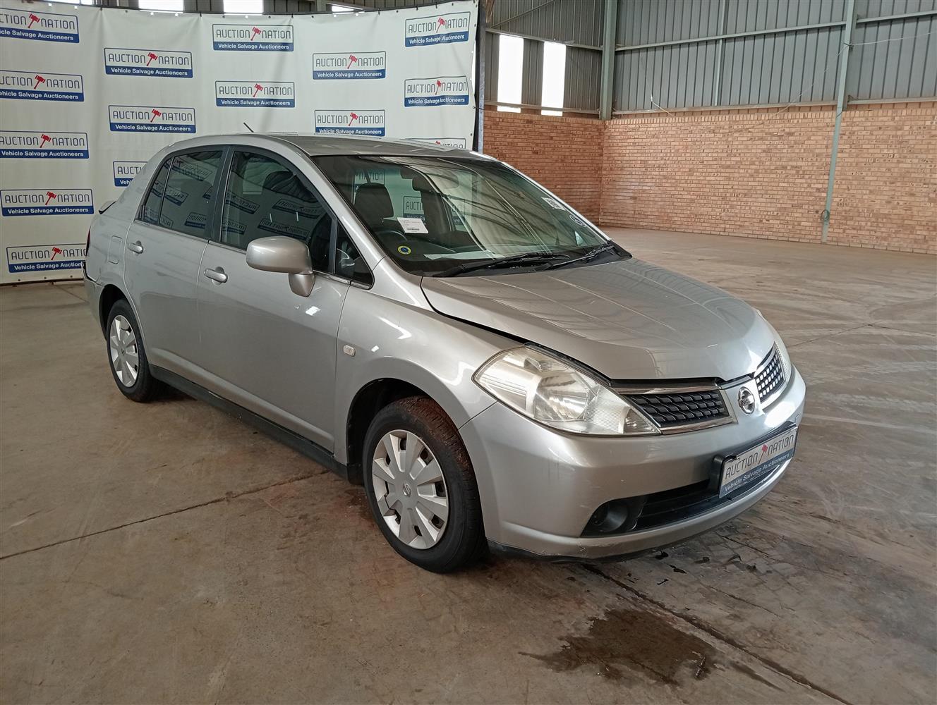 Tiida Front Auction Nation - NISSAN TIIDA