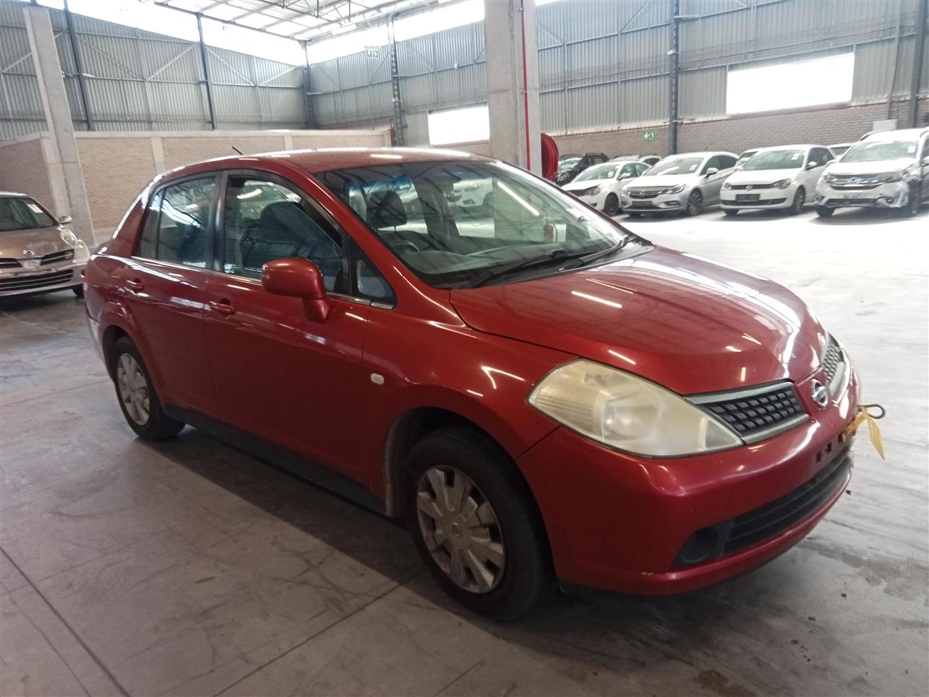Tiida Front Auction Nation - NISSAN TIIDA