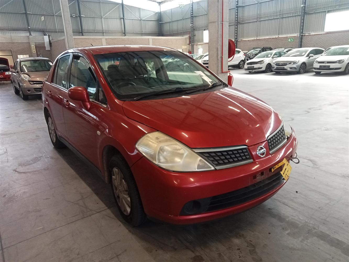 Tiida Front Auction Nation - NISSAN TIIDA
