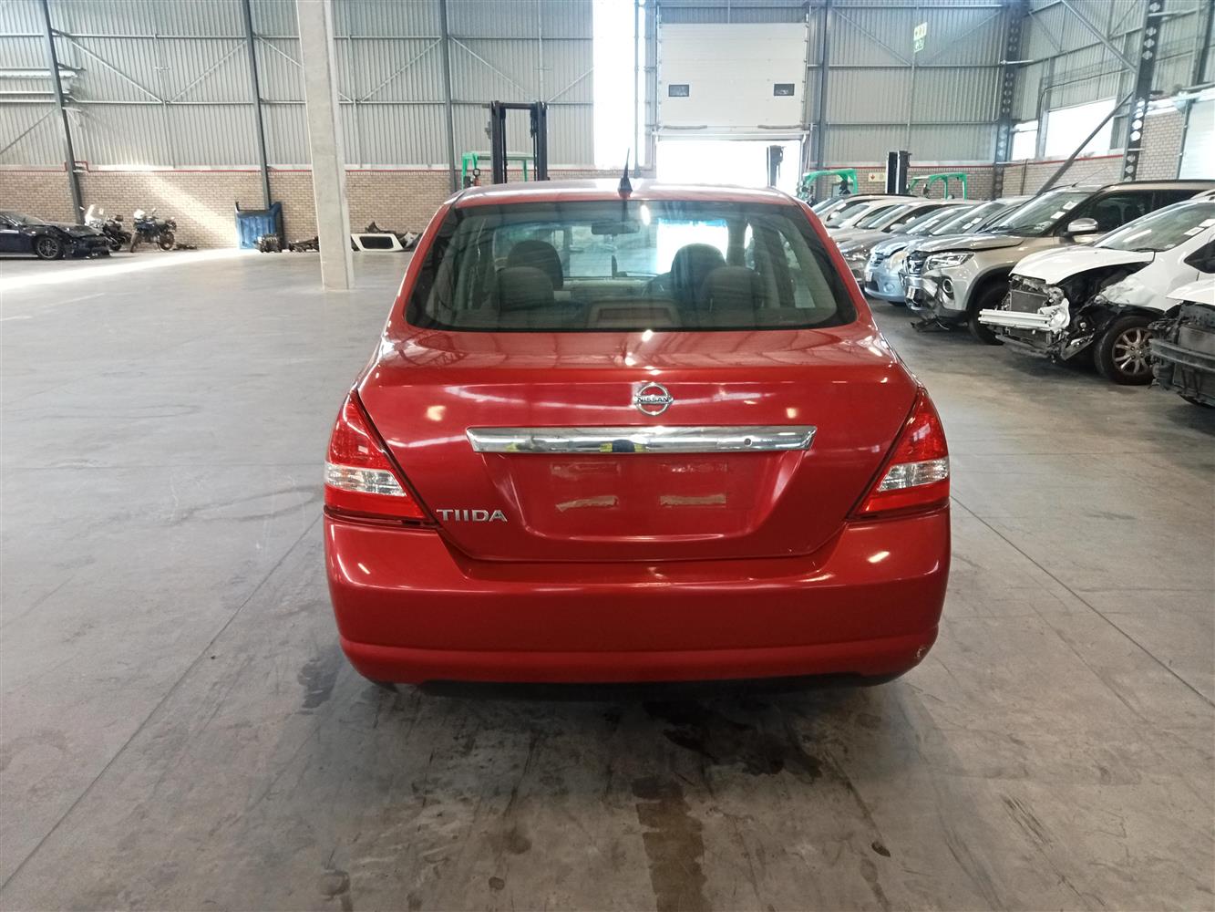Tiida Front Auction Nation - NISSAN TIIDA