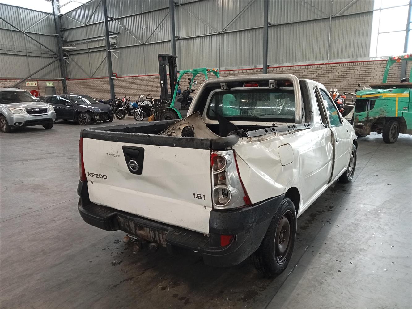 Np200 Rear Auction Nation - NISSAN NP200 1.6 P/U S/C