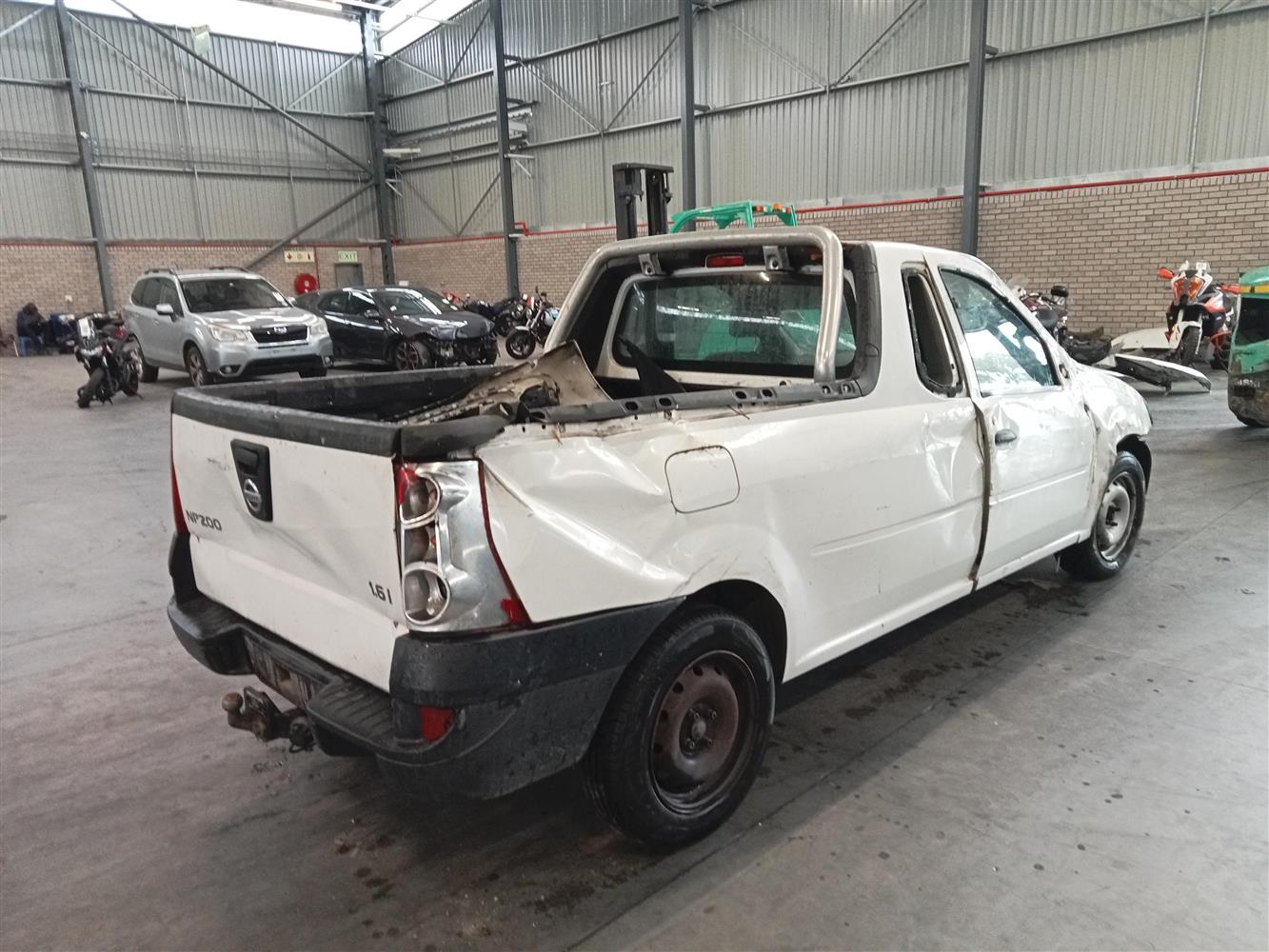 Np200 Rear Auction Nation - NISSAN NP200 1.6 P/U S/C