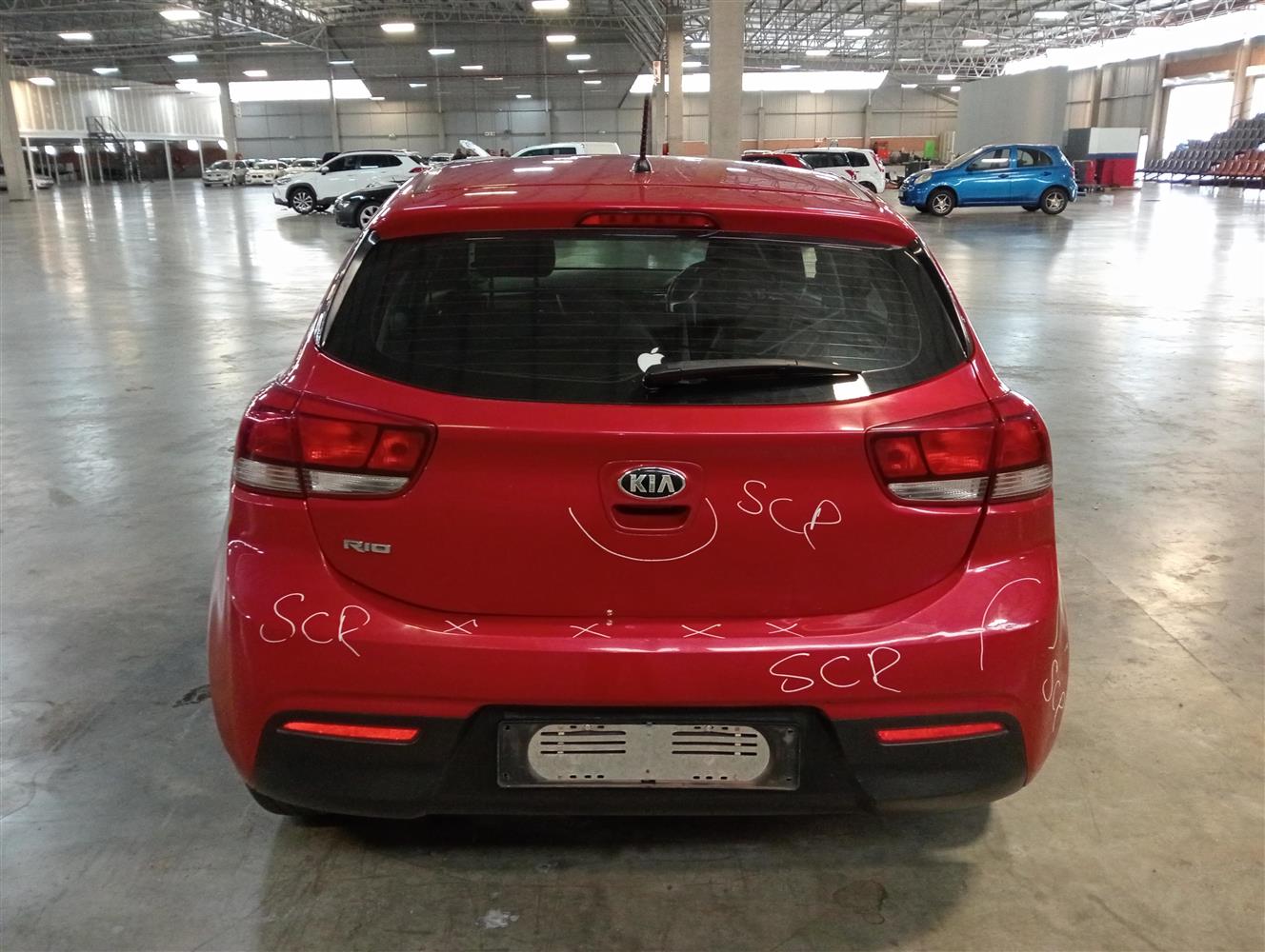 Kia Rio Lx Rear Auction Nation - KIA RIO 1.4 LX 5DR