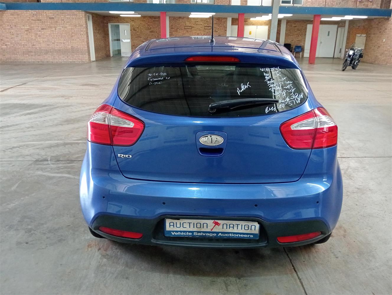 Olderkia Rio Rear Auction Nation - KIA RIO
