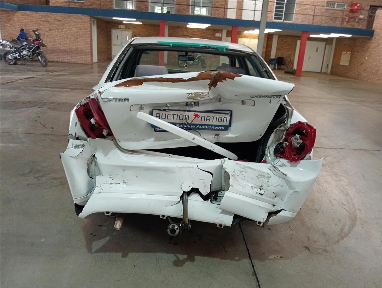 Chev Optra Rear Auction Nation - CHEVROLET OPTRA