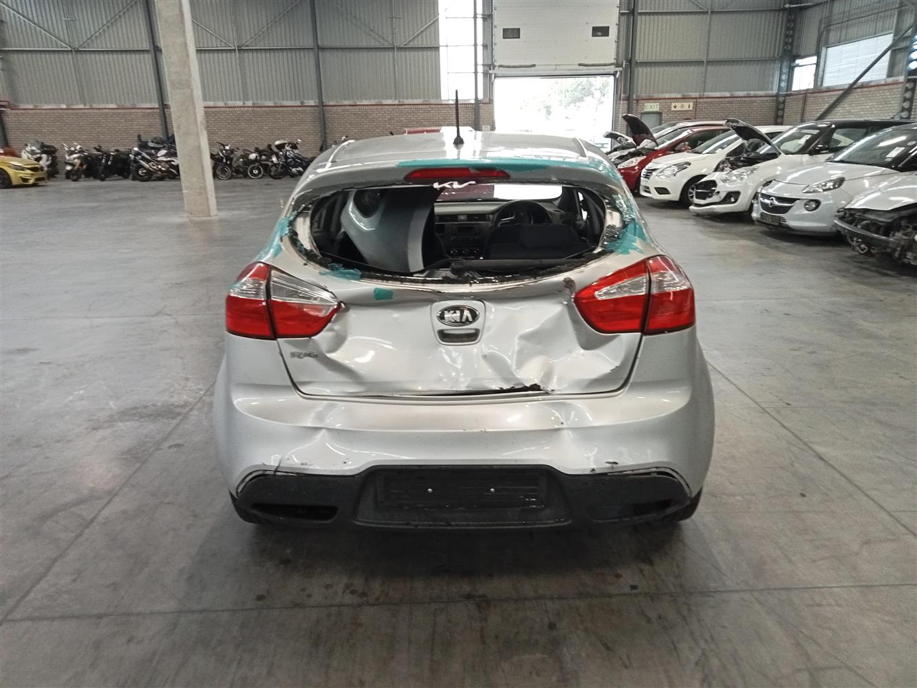 Olderkia Rio Rear Auction Nation - KIA Rio III/BASE MODEL