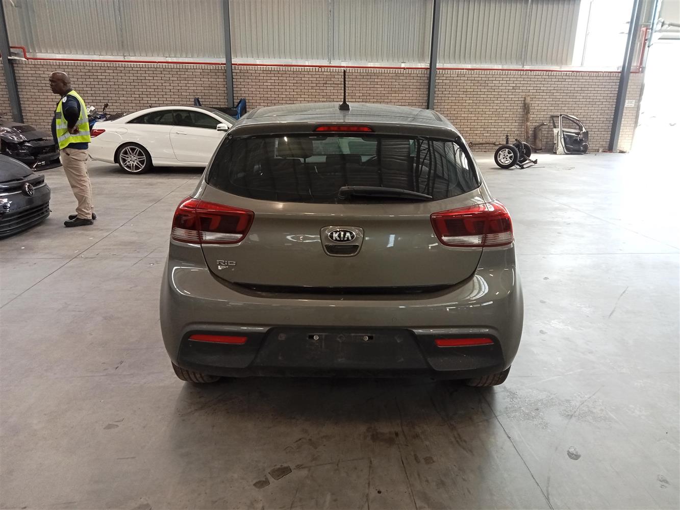 Kia Rio Behind Auction Nation - KIA RIO