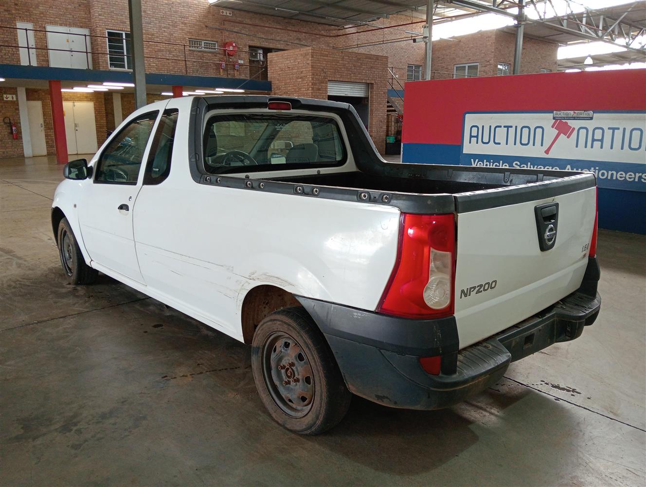 Np200 Rear Auction Nation - NISSAN NP200 1.6 A/C P/U S/C