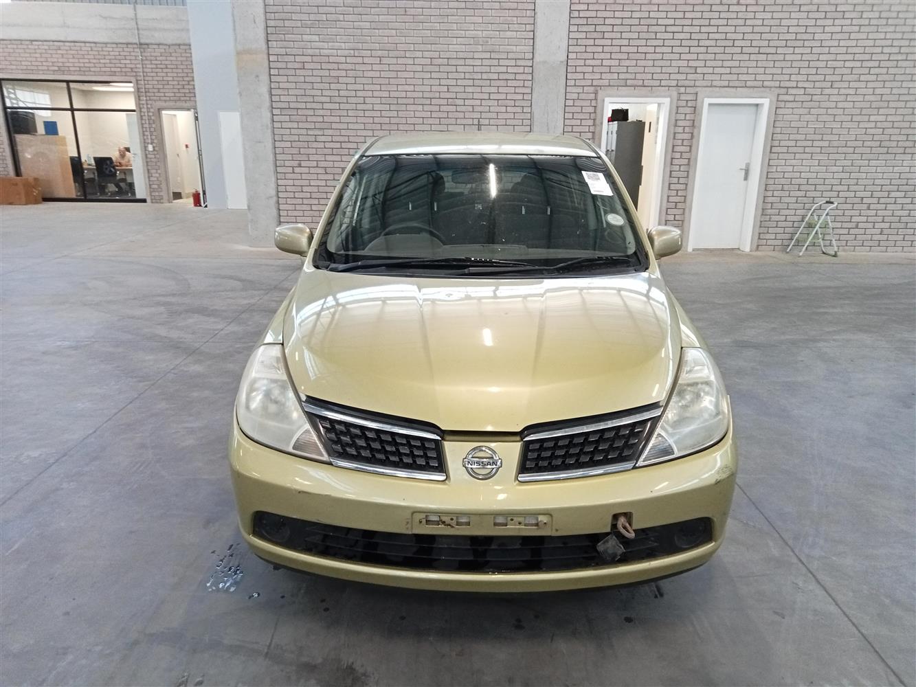 Tiida Front Auction Nation - NISSAN TIIDA