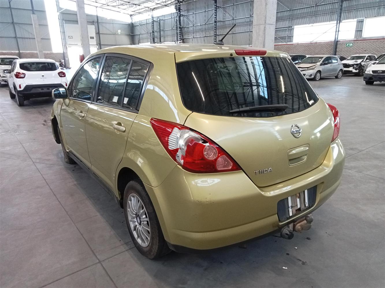 Tiida Front Auction Nation - NISSAN TIIDA