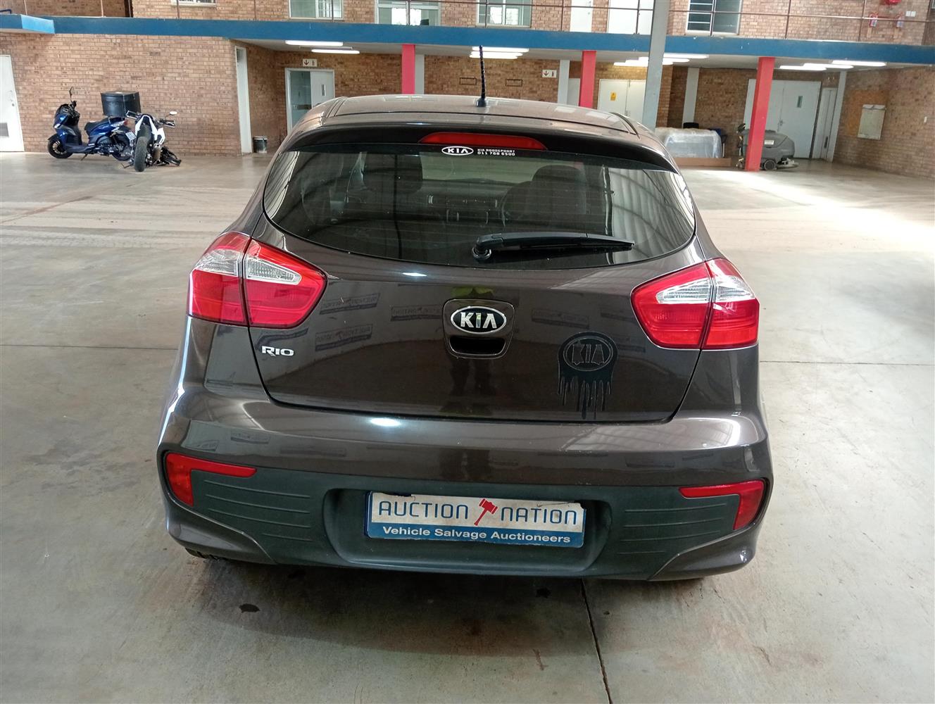 Olderkia Rio Rear Auction Nation - KIA RIO