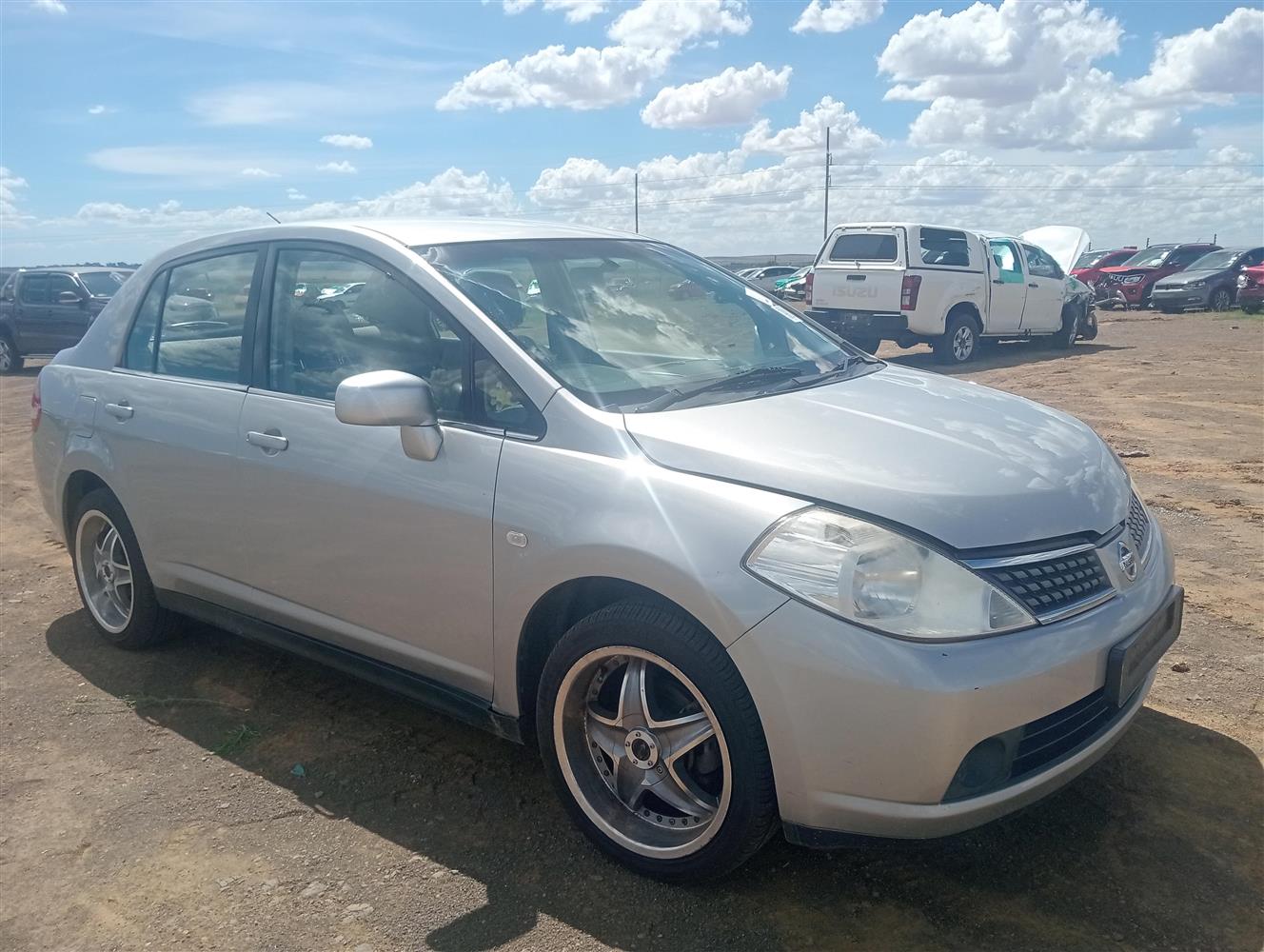 Tiida Front Auction Nation - NISSAN TIIDA
