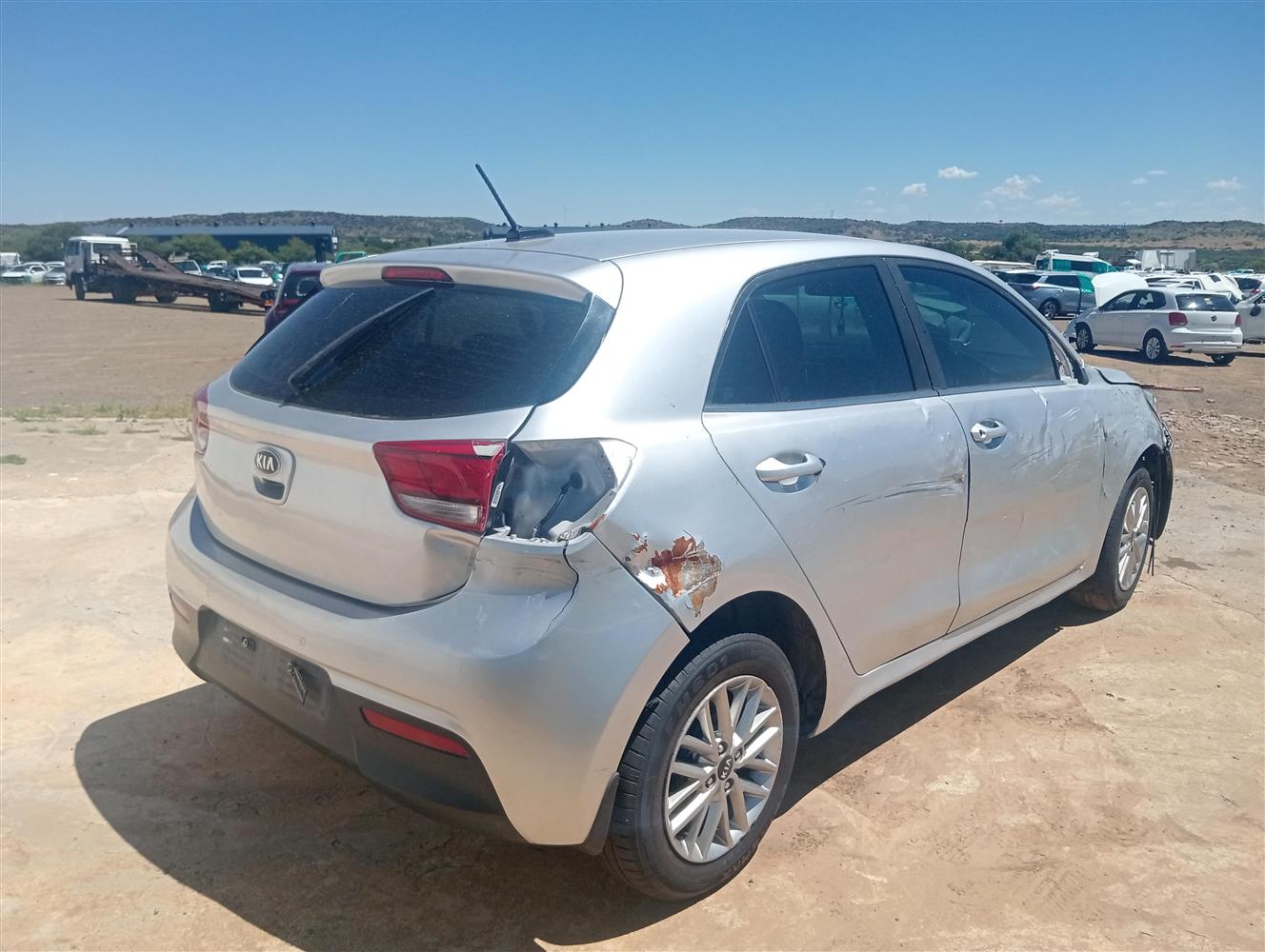 Olderkia Rio Rear Auction Nation - KIA RIO 1.4 EX A/T