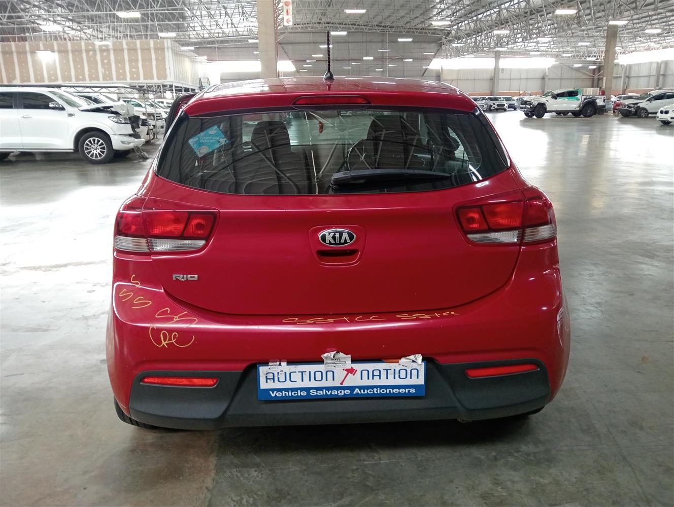 Kia Rio Lx Rear Auction Nation - KIA RIO 1.4 LX