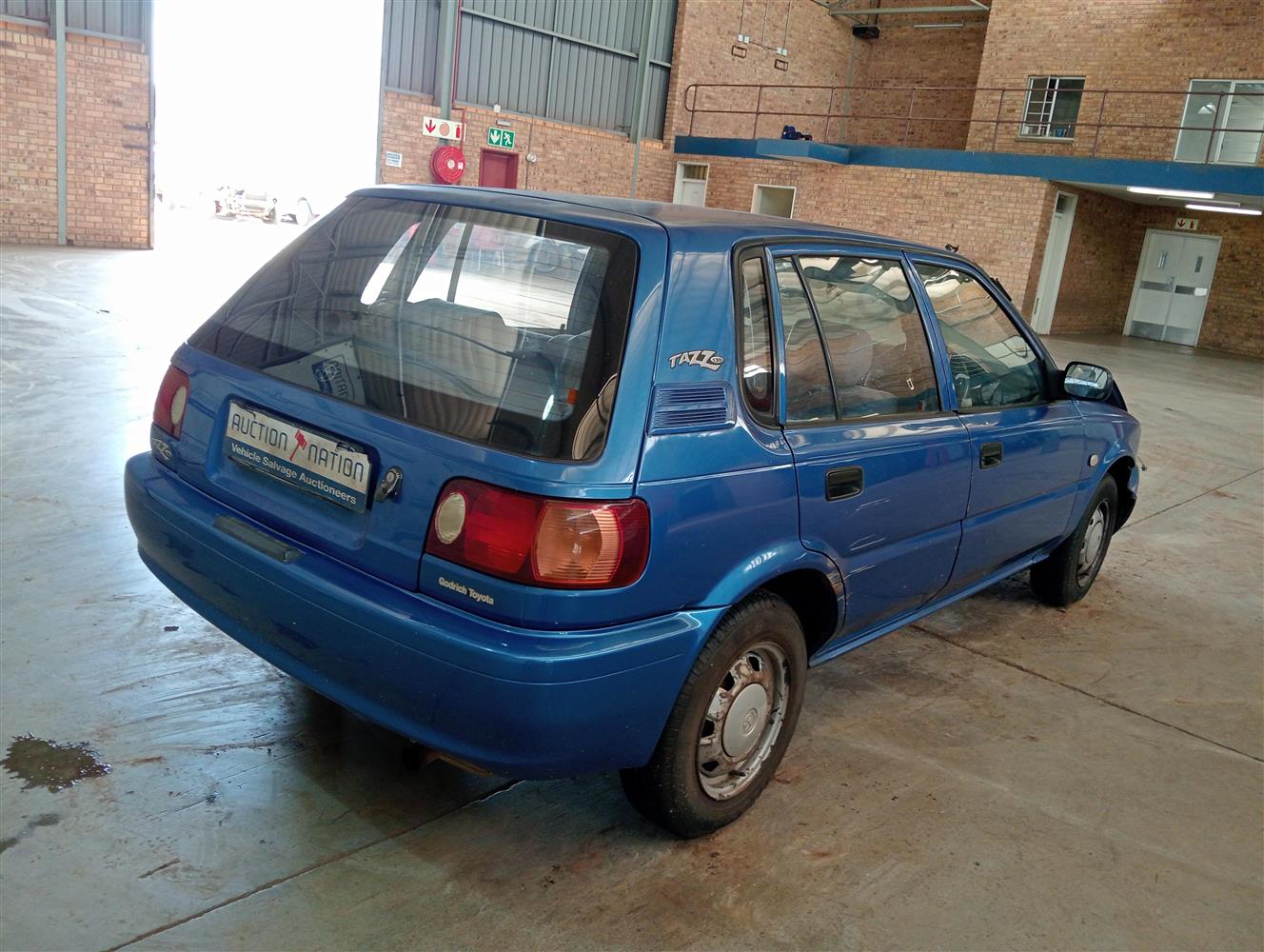 Tazz Rear Hup Auction Nation - TOYOTA TAZZ