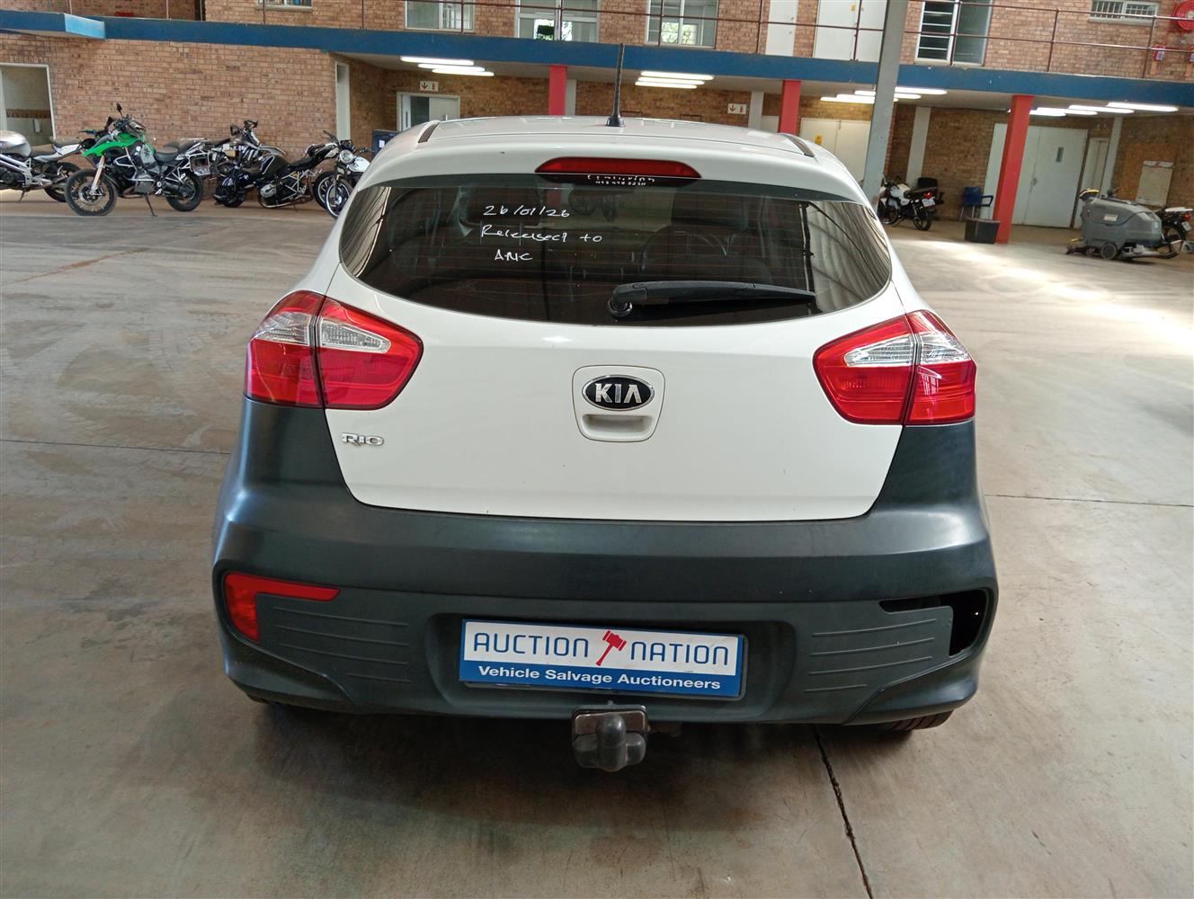 Olderkia Rio Rear Auction Nation - KIA RIO