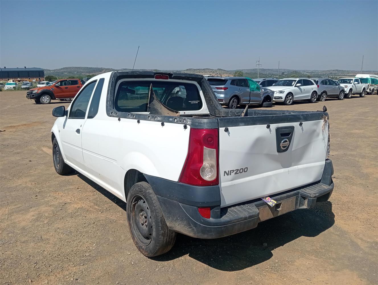 Np200 Rear Window Auction Nation - NISSAN NP200 (VIN IN WINDSCREEN MISSING)