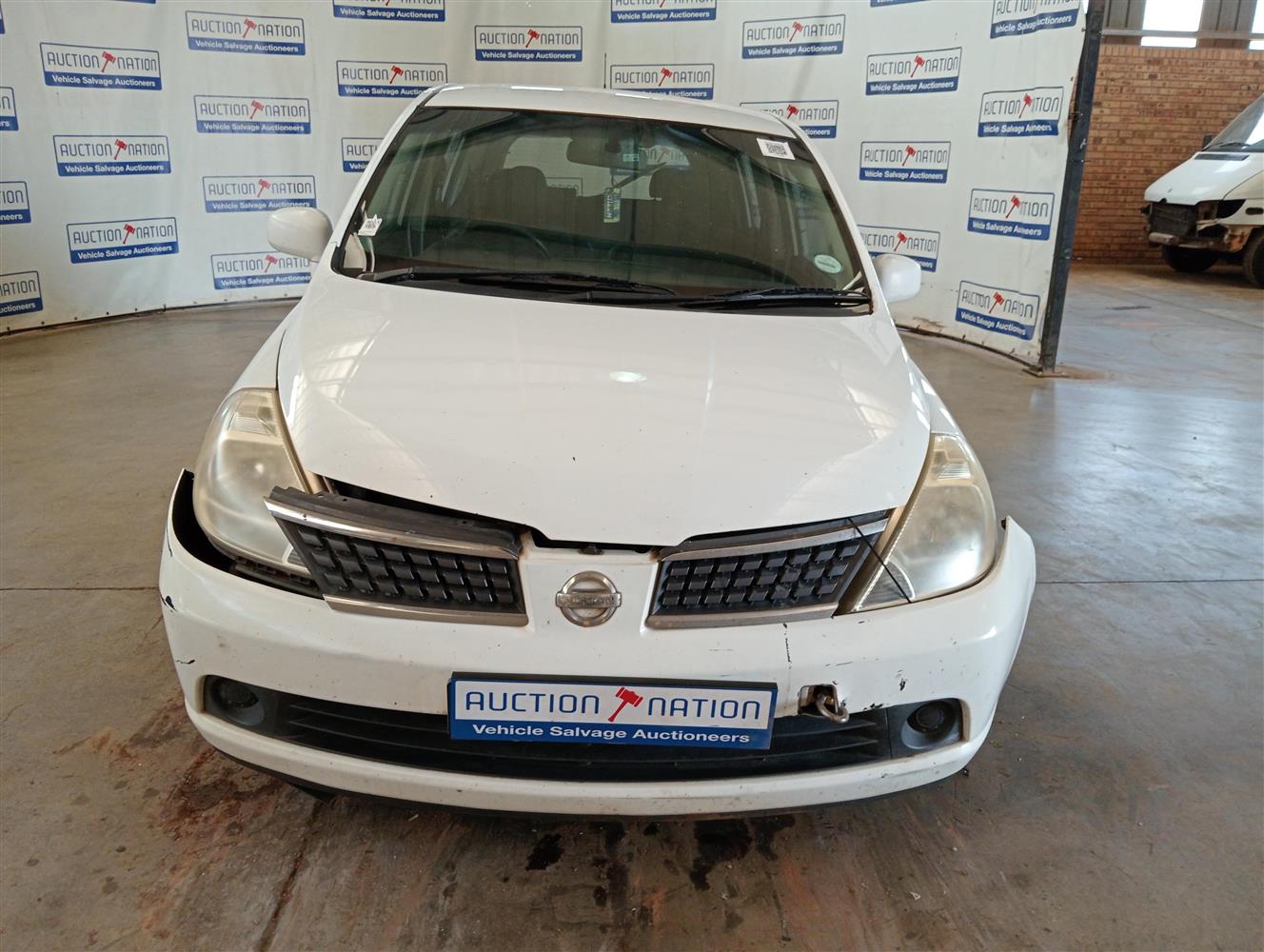 Tiida Front Auction Nation - NISSAN TIIDA