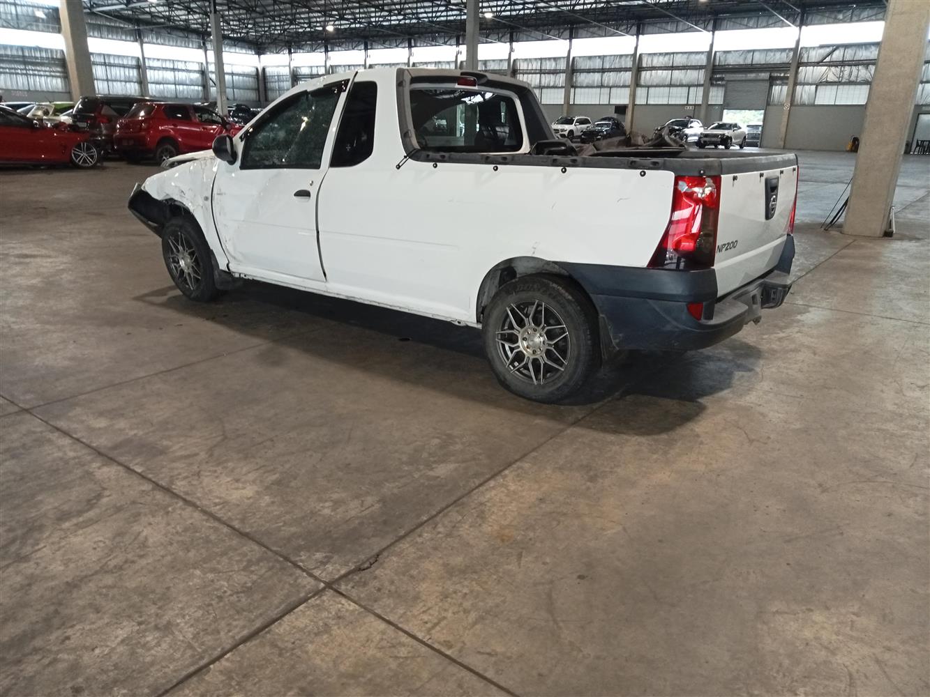 Np200 Rear Auction Nation - NISSAN NP200 1.6 P/U S/C