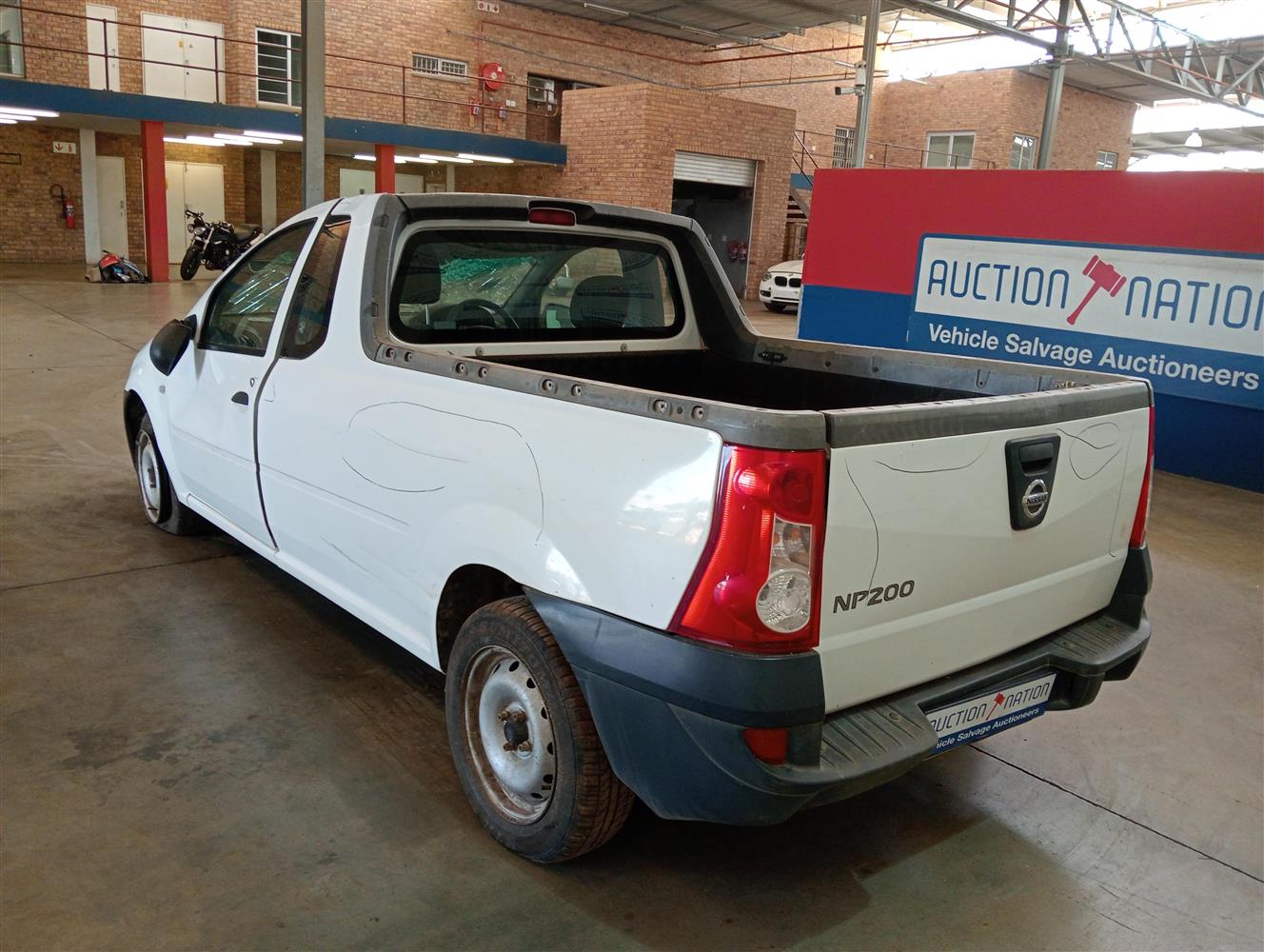 Np200 Rear Auction Nation - NISSAN NP200 1.6 P/U S/C