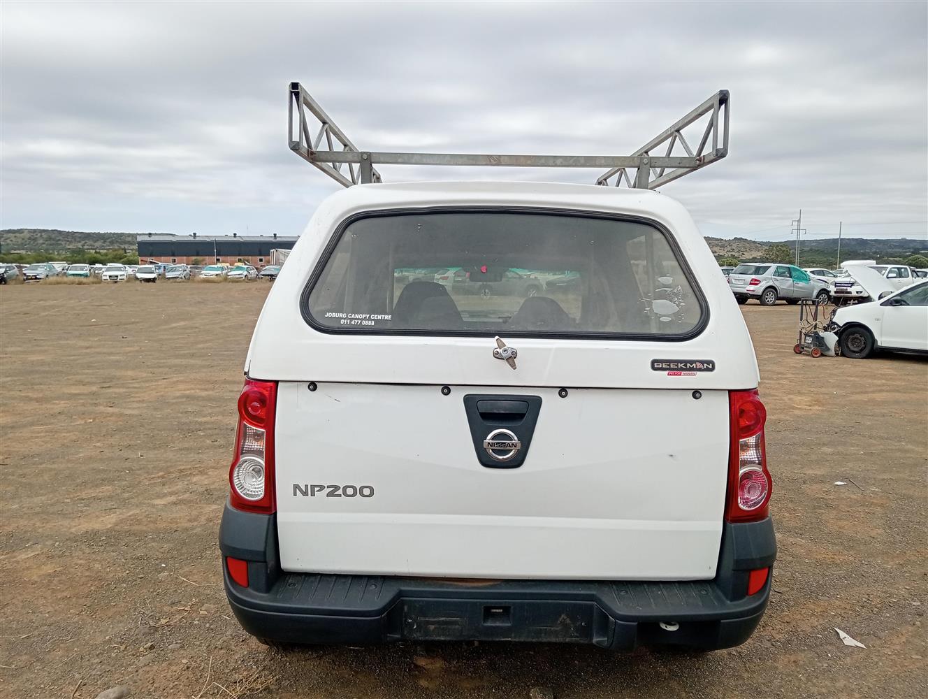 Np200 Rear Panel Auction Nation - NISSAN NP200 1.6 P/U S/C