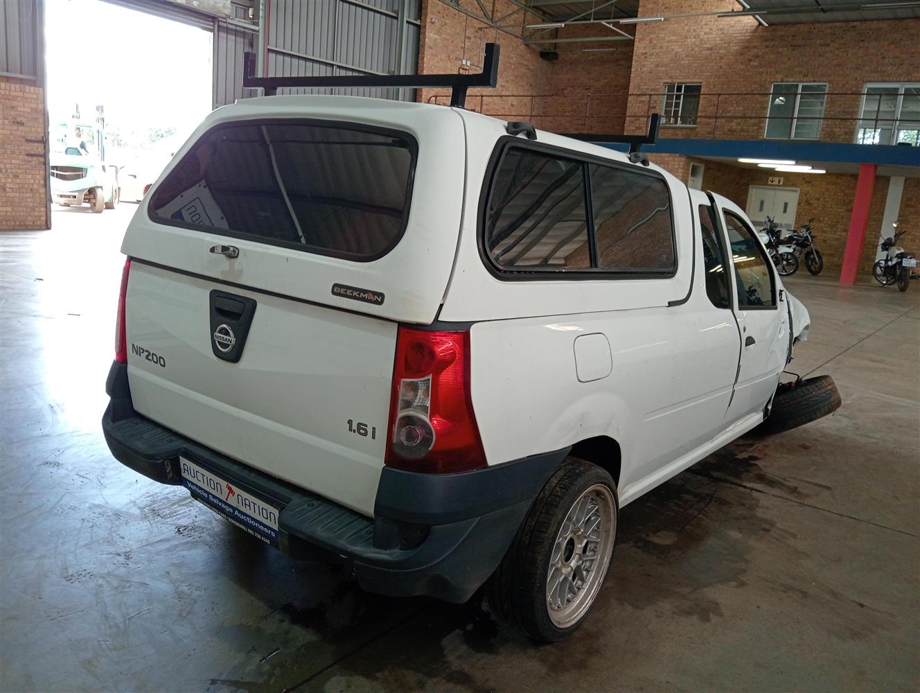 Np200 Rear Window Auction Nation - NISSAN NP200 1.6 A/C P/U S/C