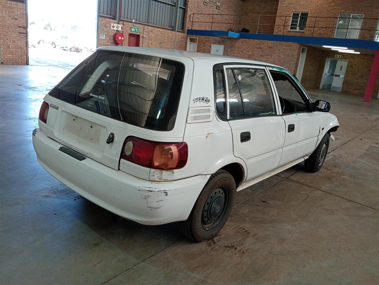 Tazz Rear Hup Auction Nation - TOYOTA TAZZ