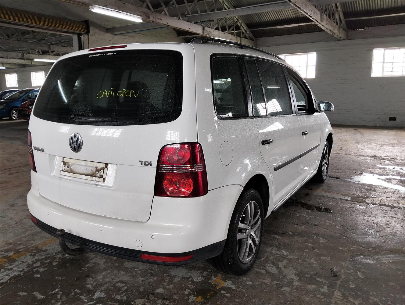 Touran Rear Auction Nation - VOLKSWAGEN TOURAN 1.9 TDi TRENDLINE
