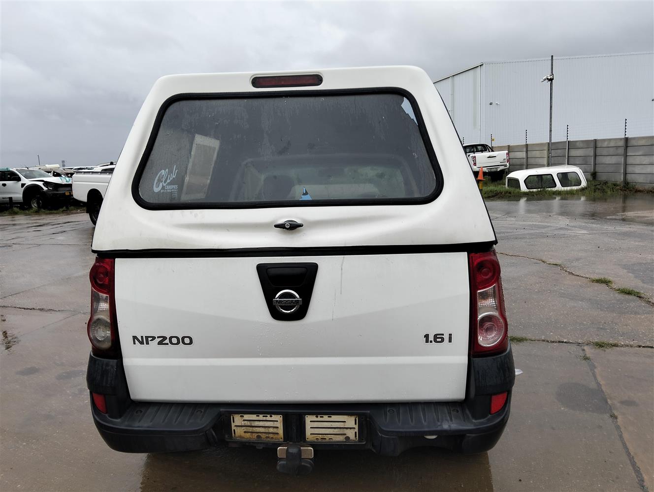 Np200 Rear Panel Auction Nation - NISSAN NP200 1.6 A/C P/U S/C