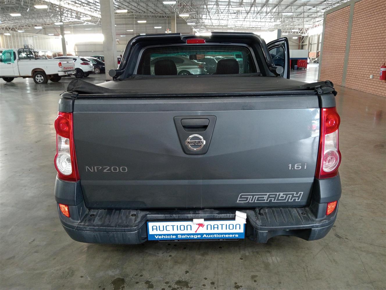 Np200 Rear Panel Auction Nation - NISSAN NP200 1.6 A/C SAFETY PACK P/U S/C
