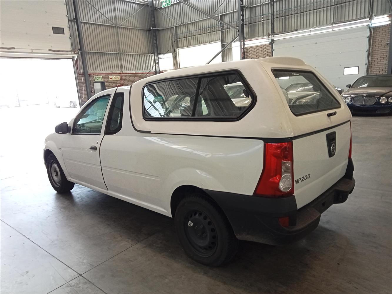 Np200 Rear Auction Nation - NISSAN NP200 1.6 P/U S/C