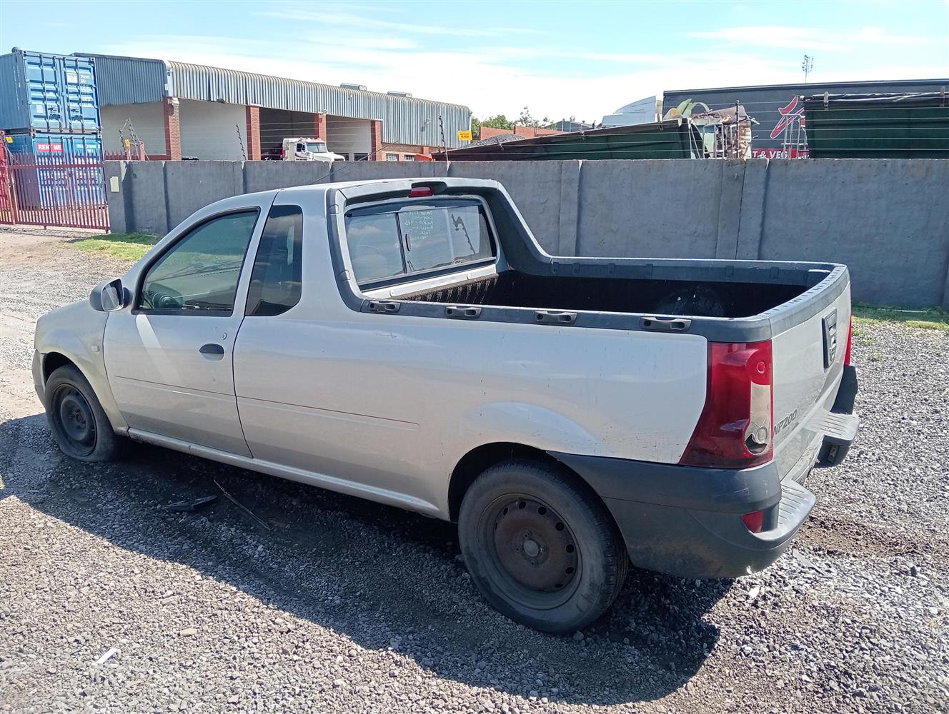 Np200 Rear Window Auction Nation - NISSAN NP200 1.6 A/C P/U S/C