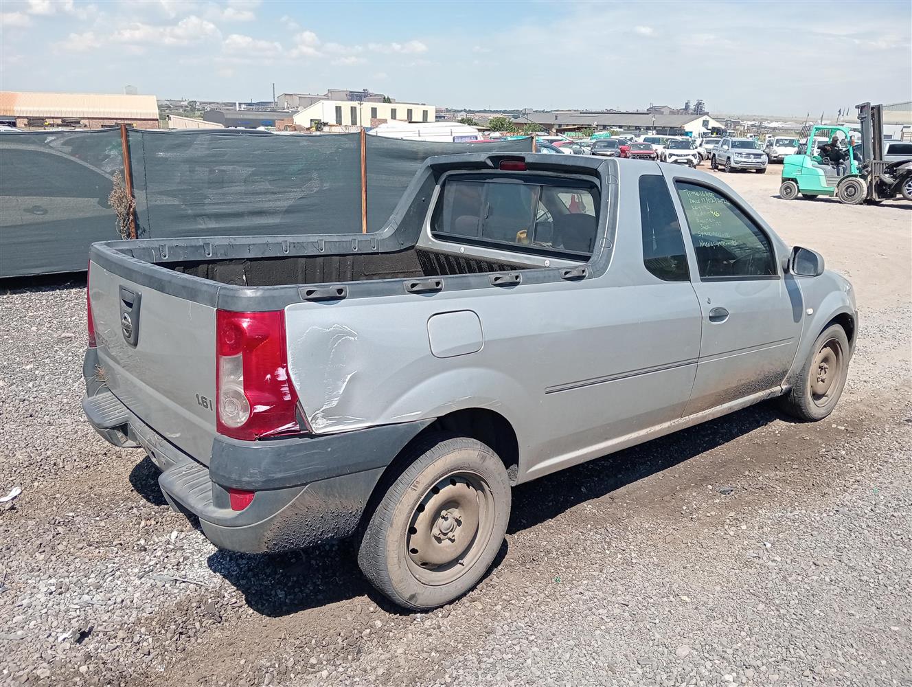 Np200 Rear Auction Nation - NISSAN NP200 1.6 A/C P/U S/C