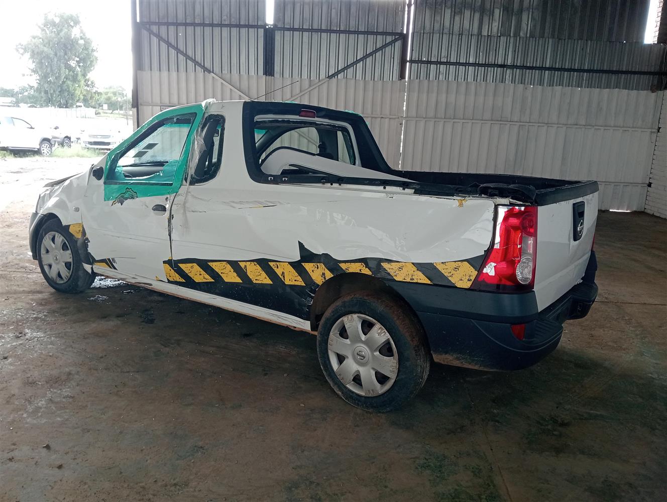 Np200 Rear Auction Nation - NISSAN NP200 1.6 A/C P/U S/C