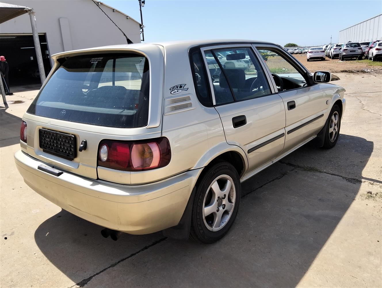 Tazz Rear Hup Auction Nation - TOYOTA TAZZ 130 XE